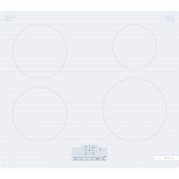 Bosch Hob PUE612BB1J Induction Number of burners/cooking zones 4 Touch Timer White