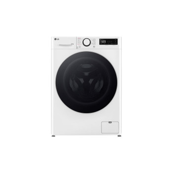 LG Washing machine with dryer F2DR509S1W Energy efficiency class A Front loading Washing capacity 	9 kg 1200 RPM Depth 47.5 cm Width 60 cm Display Rotary knob + LED Drying system Drying capacity 5 kg Steam function Direct drive White