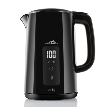 ETA Kettle | Emily ETA459590000 | Electric | 2200 W | 1.5 L | Stainless steel | 360° rotational base | Black