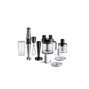 Hand Blender | MultiQuick 9 MQ9187XLI | Hand Blender | 1200 W | Number of speeds 3 | Black/Stainless Steel