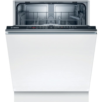 Bosch | Dishwasher | SMV2ITX18E | Built-in | Width 60 cm | Number of place settings 12 | Number of programs 5 | Energy efficiency class E | Display | AquaStop function | White