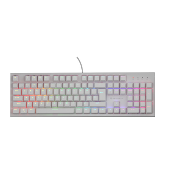 THOR 303 | Mechanical Gaming Keyboard | Wired | US | White | USB Type-A | Outemu Peach Silent