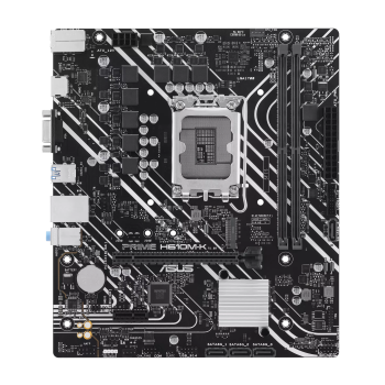 Asus Processor family Intel | Processor socket LGA1700 | DDR5 DIMM | Supported hard disk drive interfaces SATA, M.2 | Number of SATA connectors 4