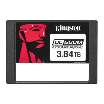 Kingston DC600M | 3840 GB | SSD form factor 2.5" | Solid-state drive interface SATA Rev. 3.0 | Read speed 560 MB/s | Write speed 530 MB/s