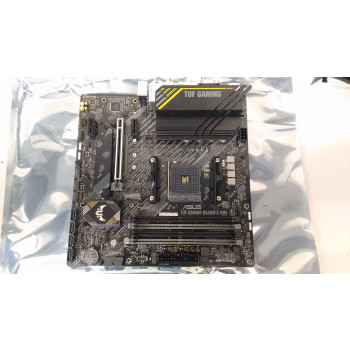 SALE OUT. ASUS TUF GAMING B550M-E WIFI | Asus | TUF GAMING B550M-E WIFI | Processor family AMD | Processor socket AM4 | DDR4 DIMM | Memory slots 4 | Supported hard disk drive interfaces SATA, M.2 | Number of SATA connectors 4 | Chipset AMD B550 | Micro AT