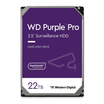 HDD SATA 22TB 6GB/S 512MB/PURPLE WD221PURP WDC