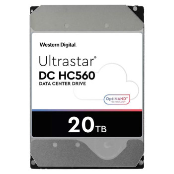 HDD WESTERN DIGITAL ULTRASTAR Ultrastar DC HC560 WUH722020BLE6L4 20TB SATA 512 MB 7200 rpm 3,5" 0F38785