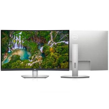 LCD Monitor DELL S3221QSA 31.5" Business/4K/Curved Panel VA 3840x2160 16:9 60Hz Matte 4 ms Speakers Height adjustable Tilt Colour Silver 210-BFVU