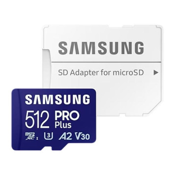 MEMORY MICRO SDXC PRO+ 512GB/W/READER MB-MD512SA/EU SAMSUNG