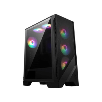 Case MSI MAG FORGE 120A AIRFLOW MidiTower Not included ATX MicroATX MiniITX Colour Black MAGFORGE120AAIRFLOW