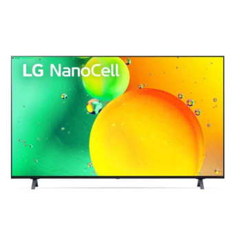 TV Set LG 75" 4K/Smart 3840x2160 Wireless LAN Bluetooth webOS 75NANO756QC