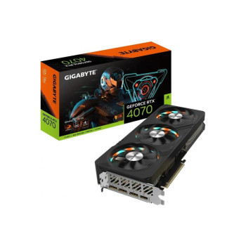Graphics Card GIGABYTE NVIDIA GeForce RTX 4070 12 GB GDDR6X 192 bit PCIE 4.0 16x Dual Slot Fansink 1xHDMI 3xDisplayPort GV-N4070GAMINGOCV2-12GD