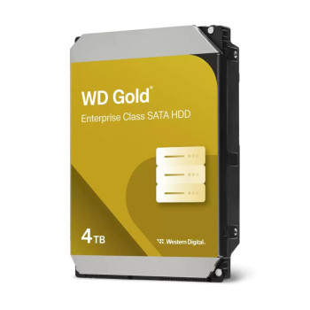 HDD WESTERN DIGITAL Gold 4TB SATA 3.0 256 MB 7200 rpm 3,5" WD4004FRYZ