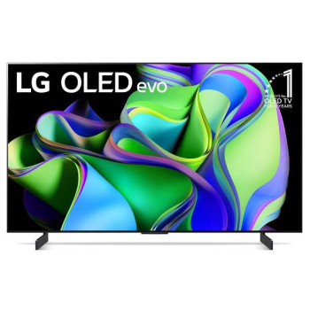 TV Set LG 42" OLED/4K/Smart 3840x2160 Wireless LAN Bluetooth webOS OLED42C32LA
