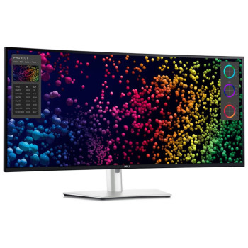 LCD Monitor DELL 210-BMDV 39.7" Curved/21 : 9 Panel IPS 5120x2160 21:9 120 Hz Matte 8 ms Speakers Swivel Height adjustable Tilt Colour White 210-BMDV