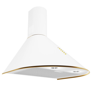 Chimney Hood Akpo WK-4 Dandys GOLD 60 cm 450 m3/h, White