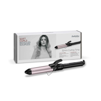 BaByliss Pro 180  C332E  Sublim’Touch 32 mm Curling iron Warm Black, Pink 70.9" (1.8 m)