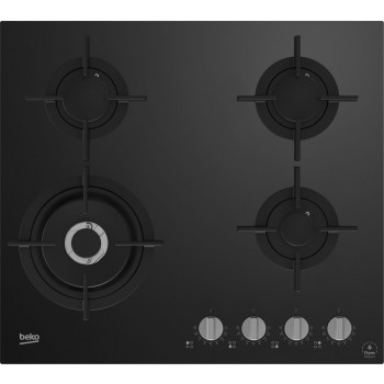 Beko HILW64322S hob Black Built-in 60 cm Gas 4 zone(s)