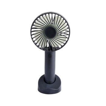 USB Rechargeable Handheld Fan Black