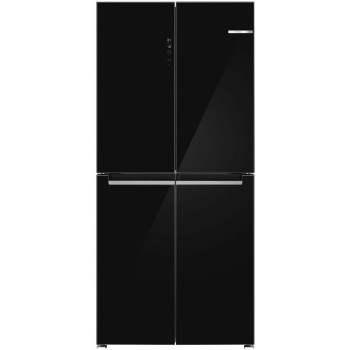 Bosch Serie 4 KMC85LBEA side-by-side refrigerator Freestanding 547 L E Black