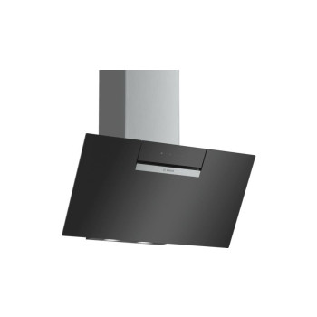 Bosch Serie 2 DWK87EM60 cooker hood Wall-mounted Black 669 m³/h B