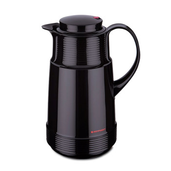 ROTPUNKT Thermos jug, 1.0 l, ristretto (black)