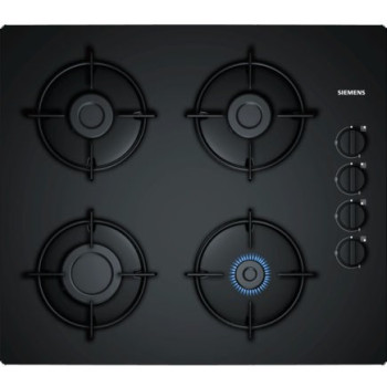 Siemens EO6B6PB10 hob Black Built-in Gas 4 zone(s)