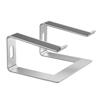 Gembird NBS-D1-01 laptop stand Aluminium, Silver 39.6 cm (15.6")