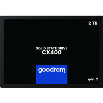 Goodram CX400 SSDPR-CX400-02T-G2 internal solid state drive 2.5" 2.05 TB Serial ATA III 3D NAND