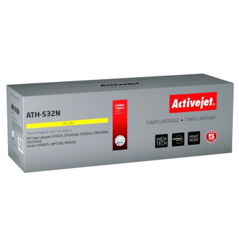 Activejet ATH-532N toner for HP CC532A / Canon CRG-718Y yellow