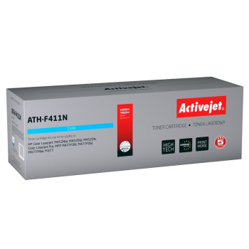 Activejet ATH-F411N toner (replacement for HP 410A CF411A; Supreme; 2300 pages; cyan)