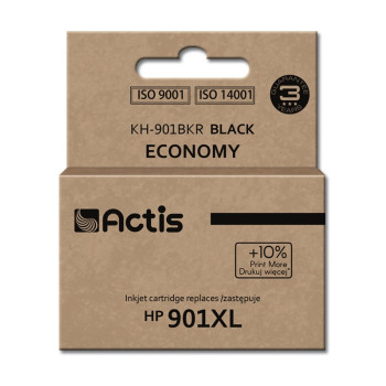 Actis KH-901BKR ink for HP printer; HP 901XL CC656AE replacement; Standard; 20 ml; black