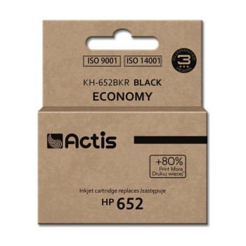 Actis KH-652BKR ink for HP printer; HP 652 F6V25AE replacement; Standard; 15 ml; black