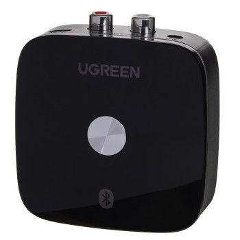 Bluetooth 5.0 Receiver Adapter UGREEN 2x RCA, 3.5mm jack, aptX black