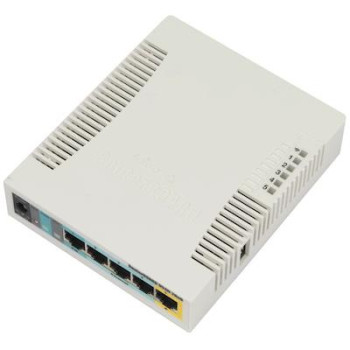 Mikrotik RB951Ui-2HnD Power over Ethernet (PoE) White