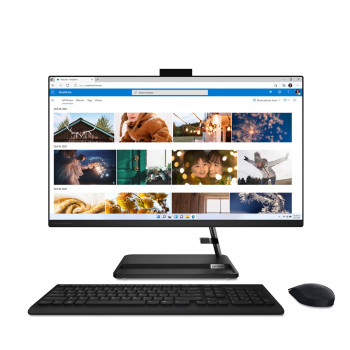 Lenovo IdeaCentre 3 Intel® Core™ i5 i5-12450H 68.6 cm (27") 1920 x 1080 pixels All-in-One PC 16 GB DDR4-SDRAM 512 GB SSD NoOS Wi-Fi 6 (802.11ax) Black