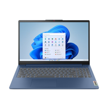 Lenovo IdeaPad Slim 3 15IAH8 Laptop 39.6 cm (15.6") Full HD Intel® Core™ i5 i5-12450H 16 GB LPDDR5-SDRAM 512 GB SSD Wi-Fi 6 (802.11ax) Windows 11 Home Blue