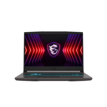 MSI Thin 15 B12VE-1817XPL Intel® Core™ i5 i5-12450H Laptop 39.6 cm (15.6") Full HD 16 GB DDR4-SDRAM 512 GB SSD NVIDIA GeForce RTX 4050 Wi-Fi 6E (802.11ax) NoOS Grey