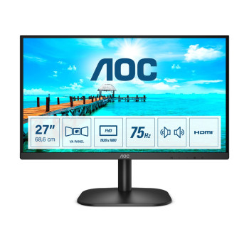 AOC B2 27B2AM LED display 68.6 cm (27") 19220 x 1080 pixels Full HD Black