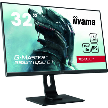 iiyama G-MASTER GB3271QSU-B1 computer monitor 80 cm (31.5") 2560 x 1440 pixels Wide Quad HD LED Black