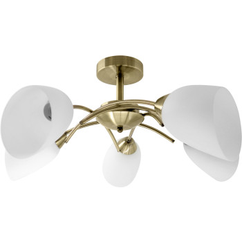 Activejet ceiling light NIKITA 5P E37 5x40W Patine