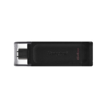 Kingston Technology DataTraveler 70 USB flash drive 64 GB USB Type-C 3.2 Gen 1 (3.1 Gen 1) Black