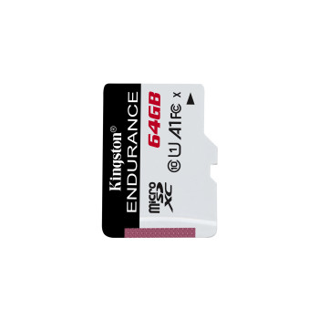 Kingston Technology High Endurance 64 GB MicroSD UHS-I Class 10