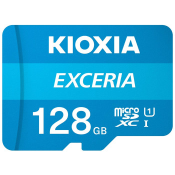 Kioxia Exceria memory card 128 GB MicroSDXC Class 10 UHS-I