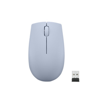 Lenovo 300 Wireless Compact Maus Kabellos Optisch Blau 3 Tasten 1000 dpi mouse Ambidextrous RF Wireless Optical