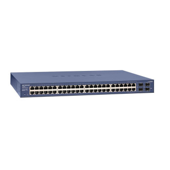 Netgear GS748T Managed L2+ Gigabit Ethernet (10/100/1000) Blue