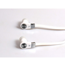 MAGICSOUND DS-2 - STEREO EARPHONES WITH MICROPHONE, WHITE