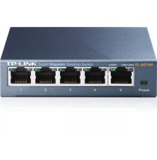 5-Port 10 100 1000Mbps Desktop Switch  TL-SG105