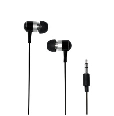 Stereo in-ear earphone black