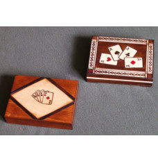 WOODEN CARTER + CARD